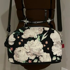 Crossbody Leather/Canvas Purse